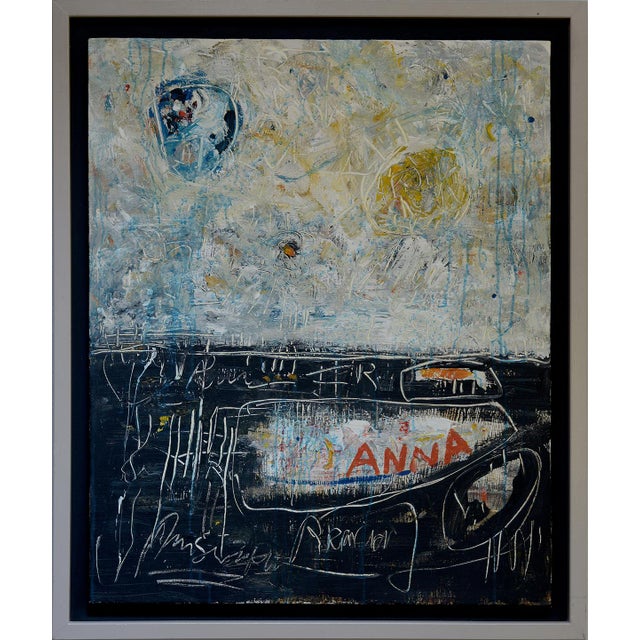 Massimo D'orta, Uncle Nicola Comes Out Anyway, 2007, Oil on Canvas For Sale - Image 10 of 10