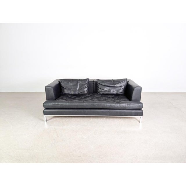 Beautiful designer two-seater sofa by de Sede for sale. The model is called DS-0040 and impresses with its high-quality...