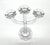 1970s Vintage Three-Light Crystal Candelabra from Villeroy & Boch, 1970s For Sale - Image 5 of 18
