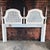 Mid-Century Dixie Queen Headboard in Swedish Gustavian Style - Newly Painted For Sale - Image 12 of 15