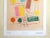 Mid-Century Modern Atsuko Tanaka Mid Century Modernism Museum Exhibition Poster Print " Untitled ( 1 ) " 1956 For Sale - Image 3 of 10