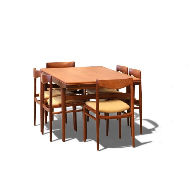 Chairs in Walnut by Gustav Herkströter for Lübke, 1960s, Set of 6 For Sale - Image 9 of 18