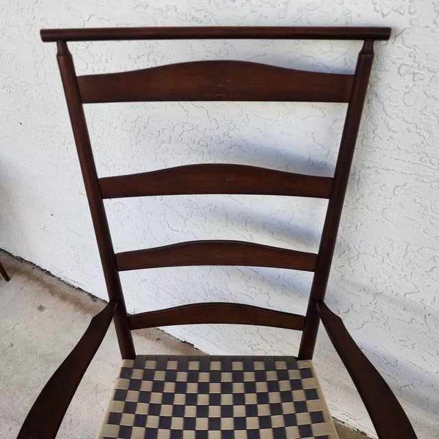 Nichols & Stone Nichols & Stone Shaker Armchairs Pair For Sale - Image 4 of 12