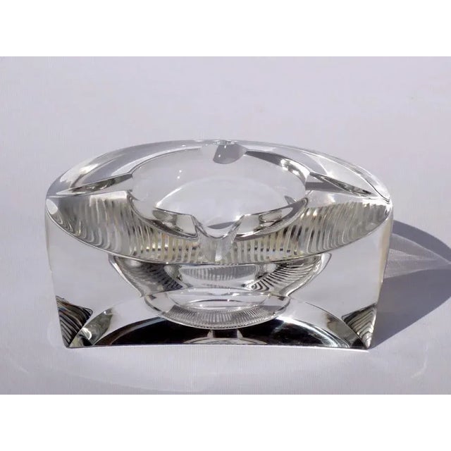 Crystal ashtray Italy, 1960 Perfect conditions