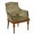 Velvet & Wood Armchair, 1960s For Sale - Image 11 of 11