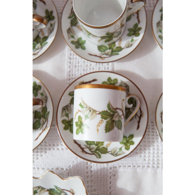 Ceramic Swedish Vinranka Coffee Service for 12 in Porcelain from Hackefors, 1970s, Set of 27 For Sale - Image 7 of 8