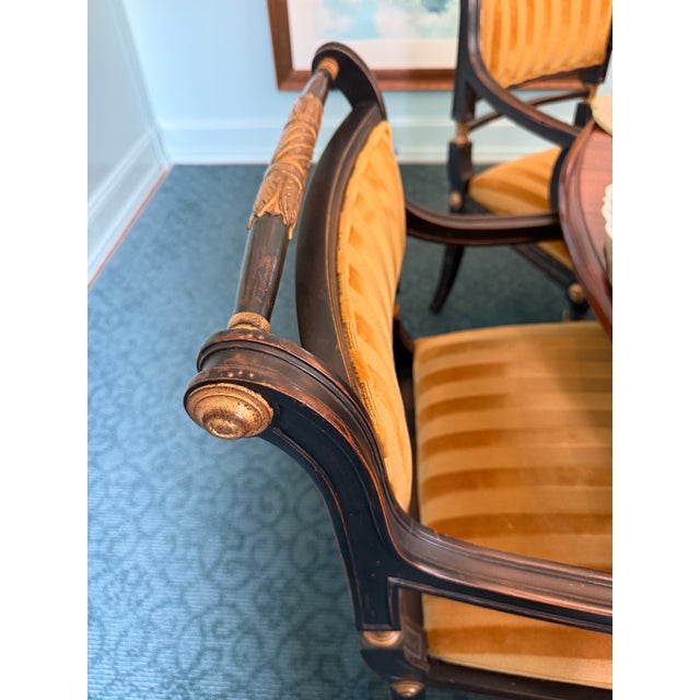 Wood Set of 6 Artistic Frame Westminster Dining Chairs For Sale - Image 7 of 12