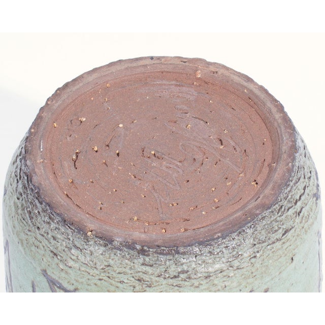 Ceramic 1972 Signed Studio Pottery Vase For Sale - Image 7 of 7