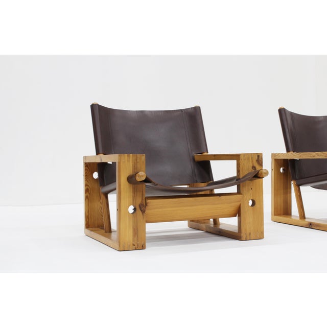 Lounge Chairs by Ate van Apeldoorn for Houtwerk Hattem, Netherlands, 1960s , Set of 2 For Sale - Image 4 of 12