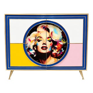 Vintage Marilyn Sideboard, 1980s For Sale