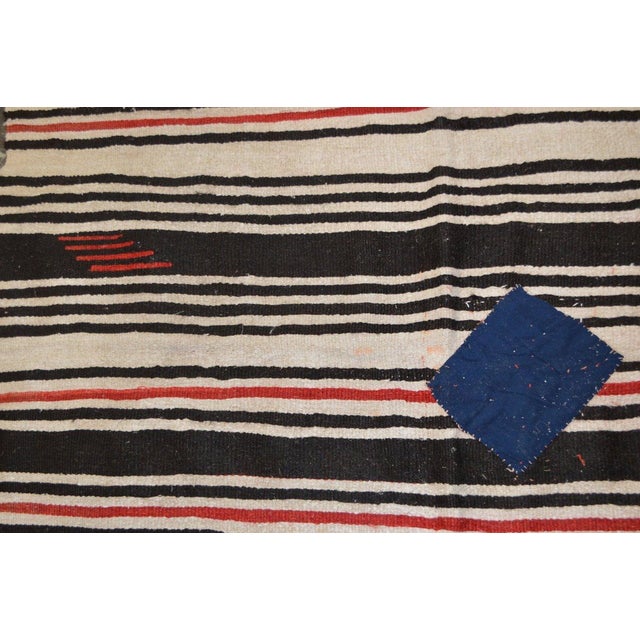 Vintage Turkish Anatolian Hand Knotted Wool/Hemp Rug, 5'4''x9'1'' For Sale - Image 4 of 4