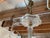Vintage Art Deco Glass Starburst Pendant For Sale In West Palm - Image 6 of 15