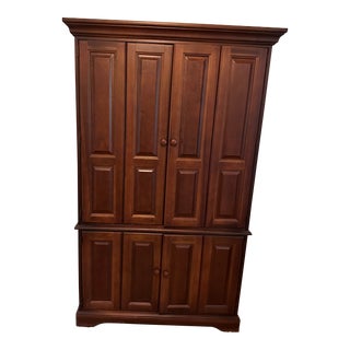 1980s Entertainment Center -- Corner Unit For Sale