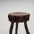 Rustic Hand-Crafted Wooden Stool, 1960s For Sale - Image 11 of 14