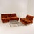 set of 3 original modules iconic modular sofa designed by mario bellini for c&b italia in 1969, produced during the...