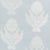 Sample - Schumacher Agra Sisal Wallpaper in Sky For Sale