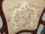 Wood Pair of Vintage French Louis Style Tapestry Arm Chairs For Sale - Image 7 of 18