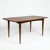 Brown Broyhill Attributed Premier Vintage Mid Century Modern Walnut Dining Table With 2 Leafs C. 1960s For Sale - Image 8 of 9