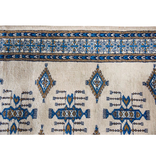 Late 20th Century Vintage Pakistani Bokhara Runner For Sale - Image 5 of 15