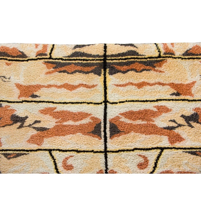 Rare Vintage Ecuadorian Rug For Sale - Image 15 of 15