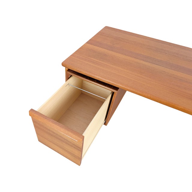 Mid-Century Teak Desk from GV Gaasvig For Sale - Image 8 of 10