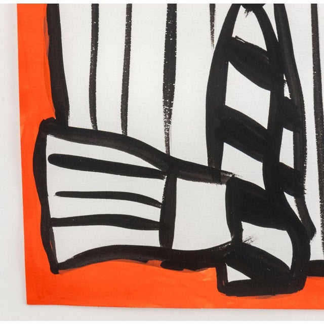 Tom Slaughter Dress Shirt Gouache, 1997 For Sale - Image 4 of 7