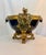 Mid 20th Century Vintage French Sèvres Style Cobalt Porcelain & Ormolu Centerpiece Bowl | Louis XV Revival For Sale - Image 5 of 10
