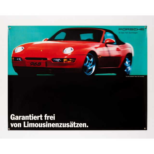 Modern Porsche 968: How to Build Sports Cars Poster, 1990s For Sale - Image 3 of 9