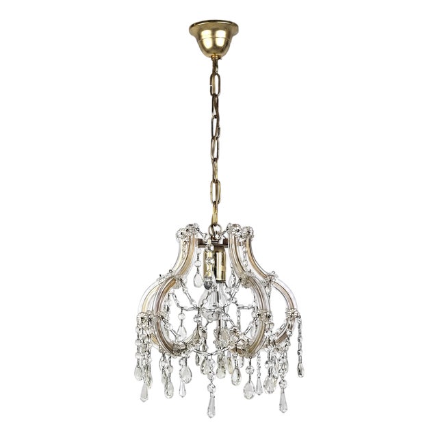 Vintage Chandelier in Metal, 1960s For Sale