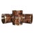 Art Deco "Melagrana" Ice Bucket With Special Burl Walnut and Bronze For Sale - Image 3 of 5