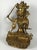 Chinese Art Gold Gilt Bronze Sitting Buddha For Sale - Image 4 of 7