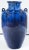 Vintage Blue Glazed Garden Urn For Sale In New York - Image 6 of 11