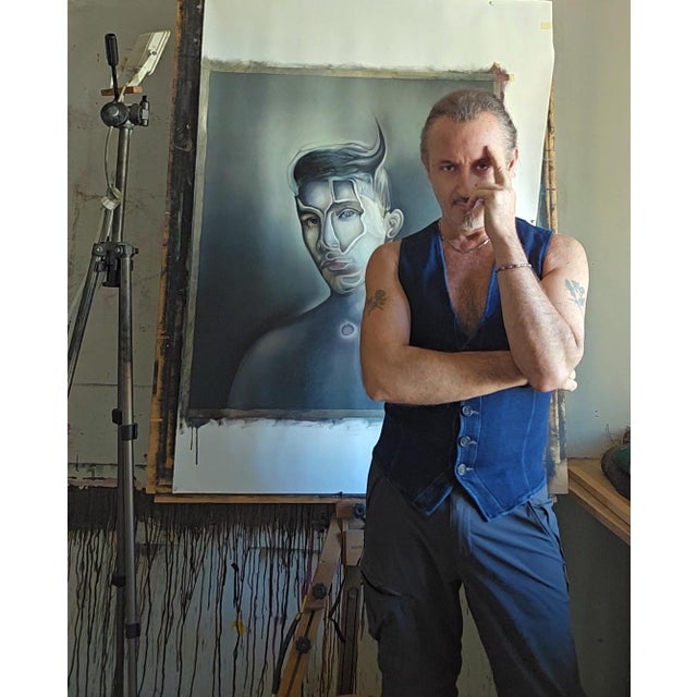 Stefano Mazzolini, Latiziam, 2026, Oil Painting on Canvas For Sale - Image 4 of 18