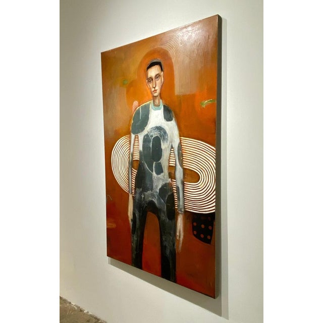 Contemporary Michele Mikesell, The Griffin, 2022, Oil on Canvas For Sale - Image 3 of 17