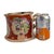 Red Scale Conversation Cider Mug with Hydra Handle from Mason's Patent Ironstone, 1820s For Sale - Image 15 of 16