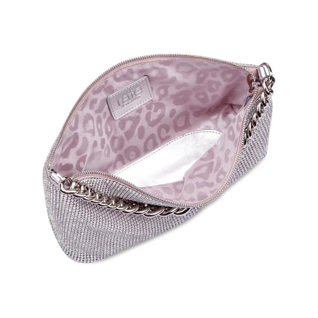 Eliza Silver Shoulder Bag For Sale - Image 4 of 5