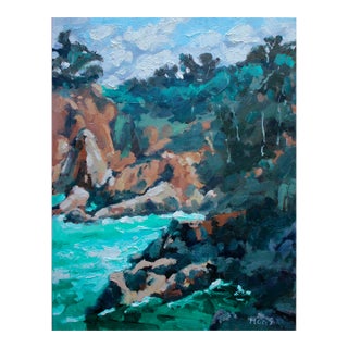 Mendocino Coast Seascape Oil Painting For Sale