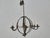 Metal French Wrought Iron Globe Chandelier with Six Scrolling Arms, Circa 1900 For Sale - Image 7 of 11