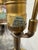 1960s Tony Paul Style Westwood Industries Brass and Blue Enamel Lamps - A Pair For Sale - Image 9 of 12