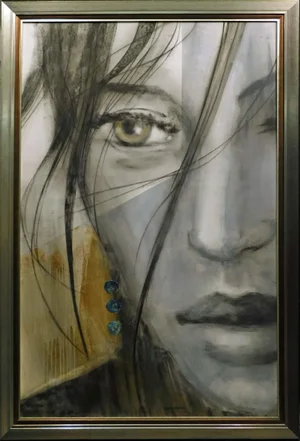 Andre Desjardins "La Halte" Original Oil on Canvas Custom Frame Hand Signed