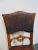 Early 20th Century Italian Renaissance Style Embossed Leather Walnut Chairs - a Pair For Sale - Image 5 of 10
