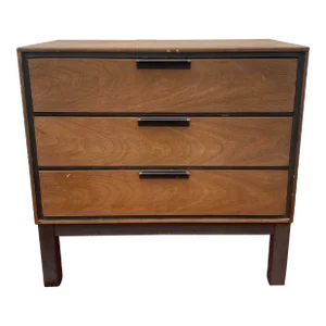 Harvey Probber Style 3 Drawer Small Chest