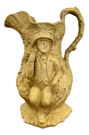 Antique Victorian Moulded Jug, 1850