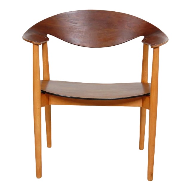 Metropolitan Chair by Axel Bender Madsen and Ejnar Larsen, 1950s For Sale