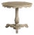 English Grayed Oak Round End Table For Sale