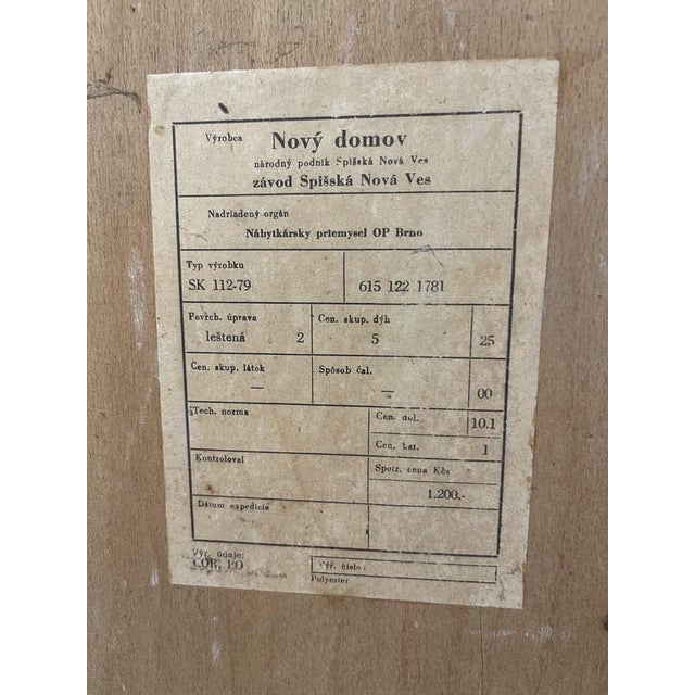 Vintage High-Gloss Wardrobes from Novy Domov, Czech-Republic, 1960s, Set of 3 For Sale - Image 16 of 18