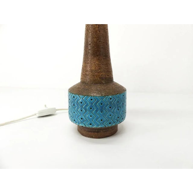Scandinavian Ceramic Lamp, 1960 For Sale - Image 3 of 11