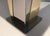 1970s Chrome and Gilt Metal Table Lamp, French Work For Sale - Image 4 of 12