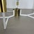 Large Brass Italian Cubic Sputnik Ceiling Light Flush Mount in the manner of Stilnovo, Gio Ponti, Italy, 1960s For Sale - Image 11 of 18