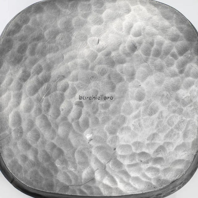 Small Pewter Vase by Lorenzo Burchiellaro, 1960s For Sale - Image 6 of 7